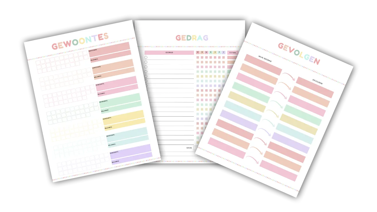 Gedrag & Gewoontes Trackers